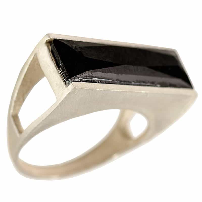 Silver Power Ring - Black Silver Power Ring - Black